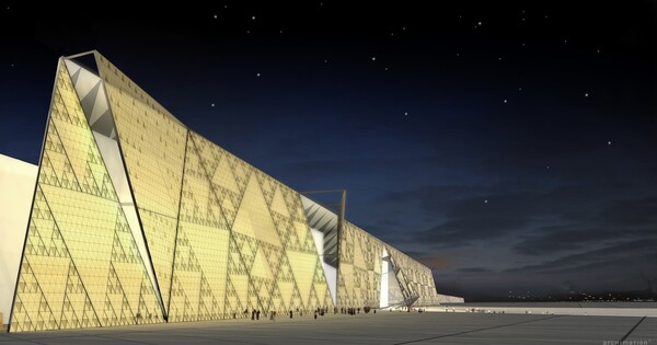 Το Νέο Μουσείο του Καΐρου στις Πυραμίδες: Δείτε φωτογραφίες και βίντεο από το μεγαλύτερο αρχαιολογικό μουσείο του κόσμου