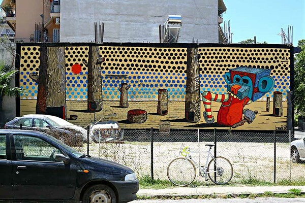 Η Πάτρα γέμισε με murals