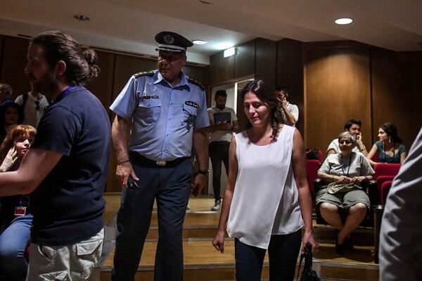 H Μπέτυ Μπαζιάνα στη Δίκη της Χρυσής Αυγής