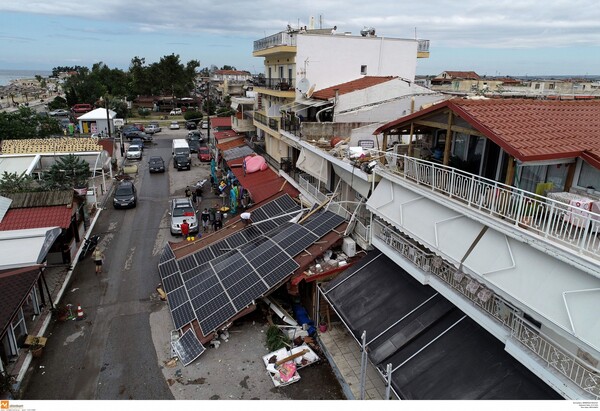 Φονική καταιγίδα στη Χαλκιδική: Η δορυφορική «ακτινογραφία» της καταστροφής
