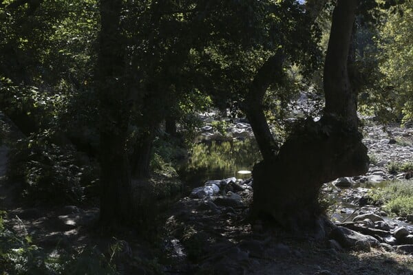 Όλη μέρα γυμνοί στους καταρράκτες της Σαμοθράκης