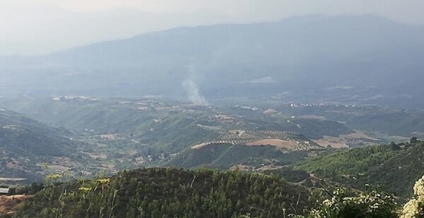 Ηλεία: Φωτιά κοντά σε χωριό - Άμεση κινητοποίηση της πυροσβεστικής
