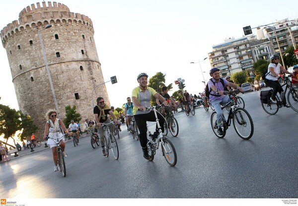 «Μην μας σκοτώνετε» - Ποδηλατοδρομία διαμαρτυρίας στη Θεσσαλονίκη