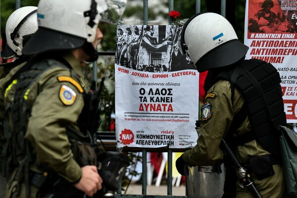 H Αθήνα γεμάτη αστυνομικούς, κλούβες και περιπολίες - Δείτε φωτογραφίες