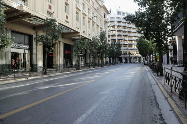 Κορωνοϊός στην Αθήνα - Όταν έκλεισαν όλα...