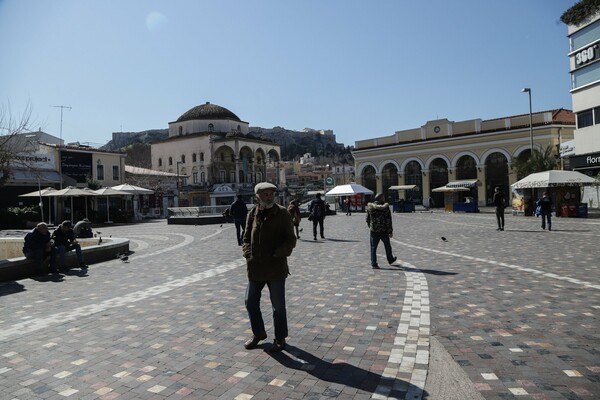 Κορωνοϊός στην Αθήνα - Όταν έκλεισαν όλα...