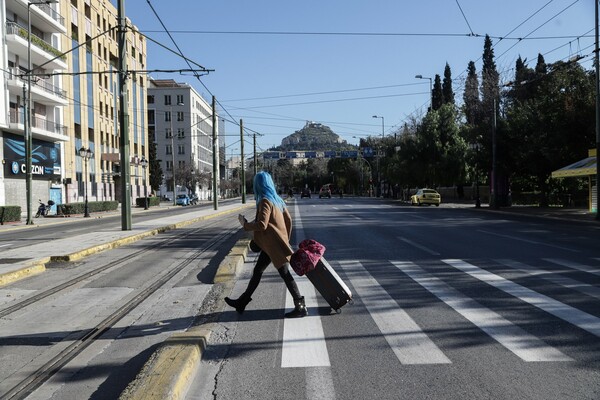 Κορωνοϊός στην Αθήνα - Όταν έκλεισαν όλα...