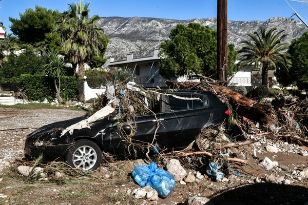 Κακοκαιρία Γηρυόνης: Τεράστια καταστροφή στην Κινέτα - ΦΩΤΟΡΕΠΟΡΤΑΖ