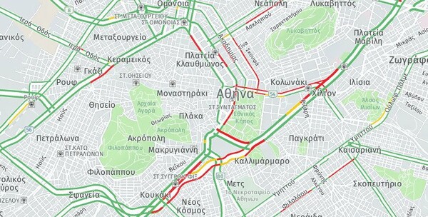 Κλειστοί δρόμοι στην Αθήνα: Απροσπέλαστες Πανεπιστημίου & Αμαλίας λόγω συναυλίας
