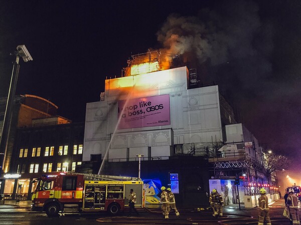 Στις φλόγες το εμβληματικό Koko club του Λονδίνου - Στη σκηνή του είχαν εμφανιστεί οι Rolling Stones και η Μαντόνα