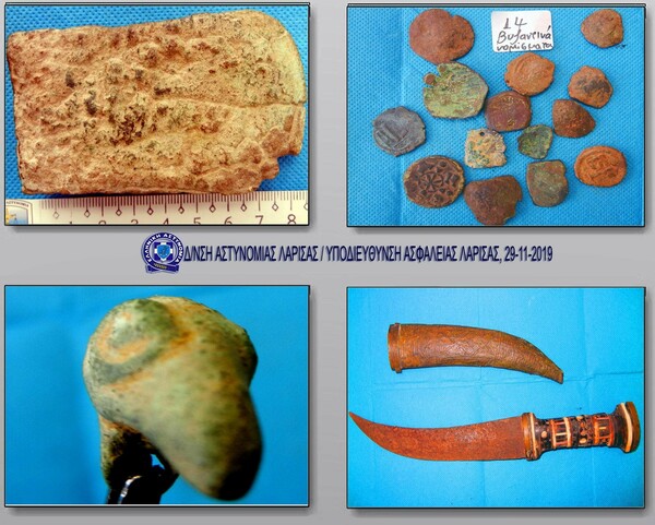 Λάρισα: Συνελήφθη 36χρονος με δεκάδες αρχαία νομίσματα και αντικείμενα - Οπλοστάσιο στο σπίτι του