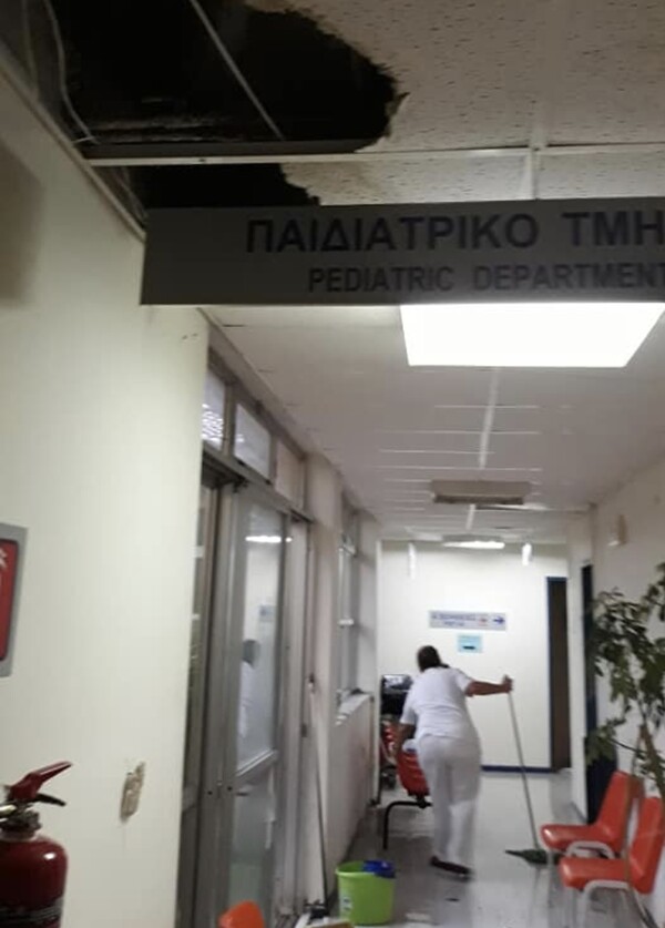 Κακοκαιρία στην Κέρκυρα: Πτώσεις δέντρων, «δεμένα» πλοία - Πλημμύρισε κέντρο υγείας