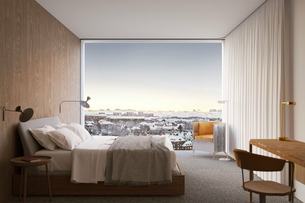 Το Γκέτεμποργκ της Σουηδίας θα αποκτήσει ένα ξενοδοχείο-αρχιτεκτονικό ορόσημο με μίνιμαλ αισθητική