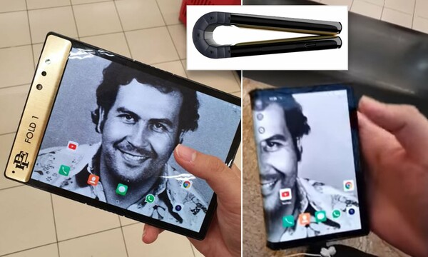 Ο αδερφός του Πάμπλο Εσκομπάρ κυκλοφόρησε ένα ξεχωριστό, αναδιπλούμενο smartphone