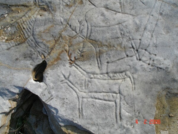 Παγγαίο: Άγνωστοι κατέστρεψαν με συρματόβουρτσα βραχογραφίες 3.000 ετών
