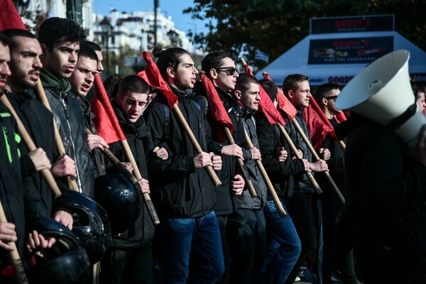 Ολοκληρώθηκε η πορεία για τη δολοφονία Γρηγορόπουλου - Drones, φραγμοί και αστυνομικοί παντού στην Αθήνα