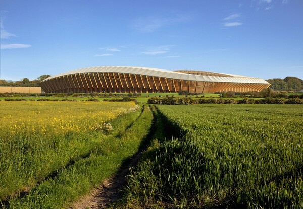 To πρώτο στον κόσμο «πράσινο» γήπεδο - Σχεδιασμένο από τους Zaha Hadid Architects για ομάδα παικτών που έγιναν vegan