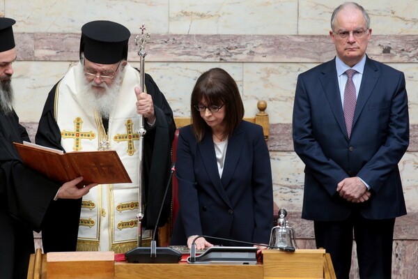 Κατερίνα Σακελλαροπούλου: Ορκίστηκε η πρώτη γυναίκα Πρόεδρος της Δημοκρατίας