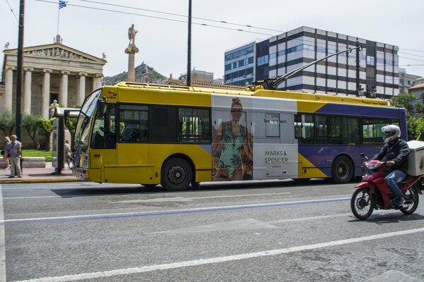 Στάση εργασίας στα τρόλεϊ την ερχόμενη Τετάρτη - Πώς θα κινηθούν