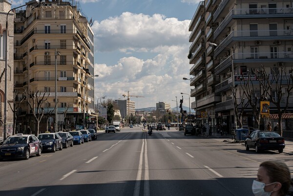 24 ώρες στη Θεσσαλονίκη της καραντίνας