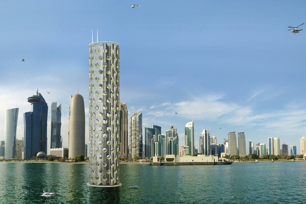 Μια «οικολογική» πόλη του μέλλοντος βυθισμένη στο νερό