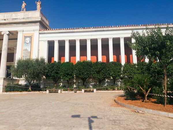 Αρχαιολογικό Μουσείο: Νέα όψη στον προαύλιο χώρο - Ξεκίνησε η ανάπλαση