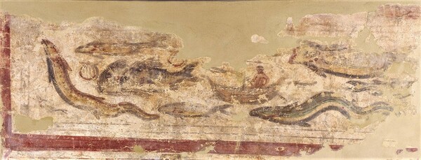 Οι τοιχογραφίες στα ταφικά μνημεία στο Μουσείο Βυζαντινού Πολιτισμού της Θεσσαλονίκης