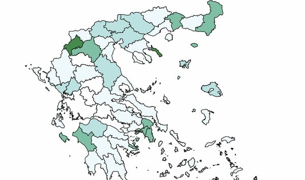 Κορωνοϊός: Ο χάρτης της πανδημίας στην Ελλάδα - Περιοχές, ηλικίες και στατιστικά