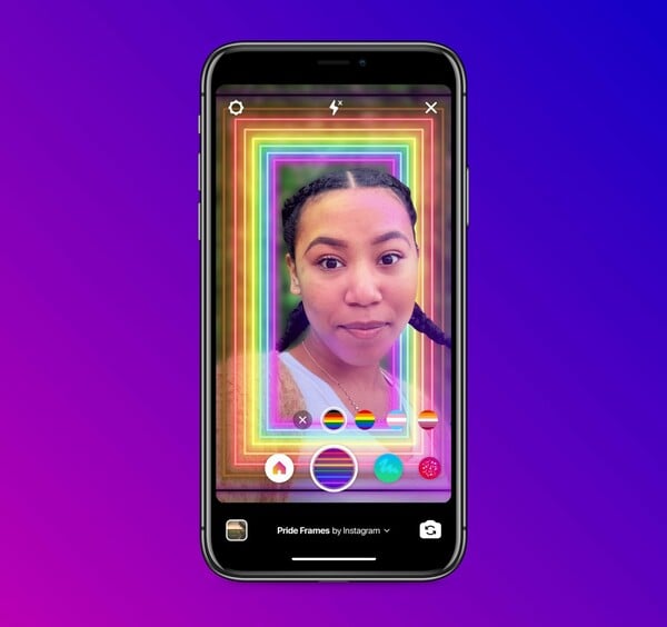 Το Instagram στα χρώματα του ουράνιου τόξου με αφορμή το Pride 2020