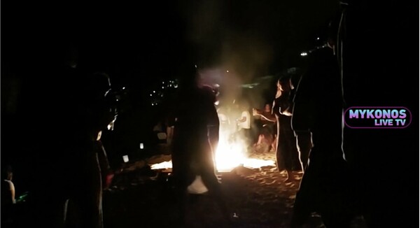 Anti-coronavirus πάρτι στη Μύκονο με Dj και φωτιά - Κάλεσαν την αστυνομία