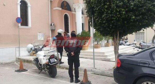 Συνωστισμός έξω από εκκλησία στην Αγία Βαρβάρα: 100 άτομα στο προαύλιο - Μία σύλληψη