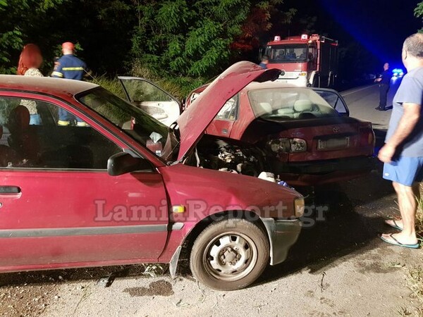 Διπλό τροχαίο με αγριογούρουνο στη Φθιώτιδα - Ένας τραυματίας