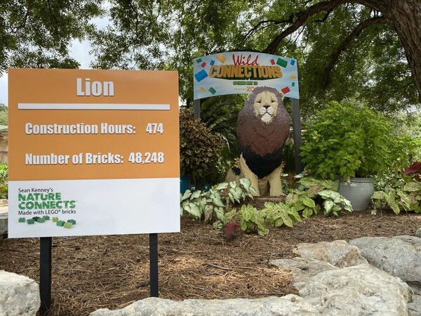 Σε αυτόν τον ζωολογικό κήπο δεν ταΐζουν τα «ζώα». Δεν θα μπορούσαν άλλωστε, είναι από LEGO