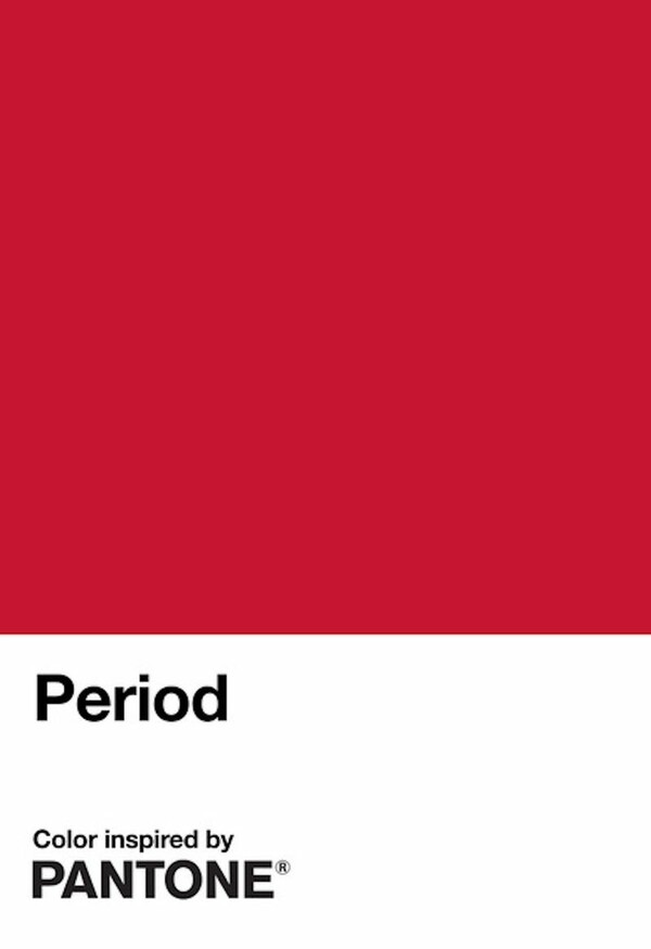 Κόκκινο της περιόδου: Η καινούρια απόχρωση της Pantone έρχεται να σπάσει το ταμπού της εμμήνου ρύσεως