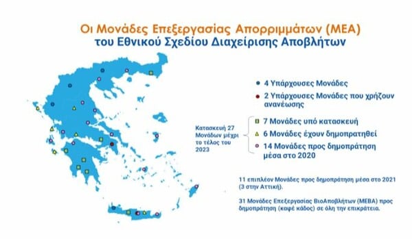 Σε δημόσια διαβούλευση το εθνικό σχέδιο διαχείρισης αποβλήτων - Οι στόχοι και τα 10 βασικά μέτρα