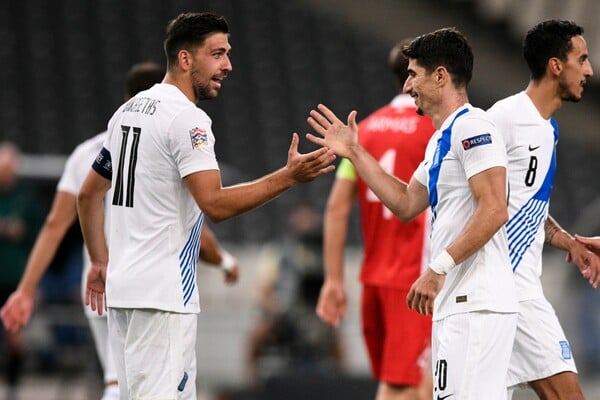 Nations League: Νίκη της Εθνικής απέναντι στη Μολδαβία