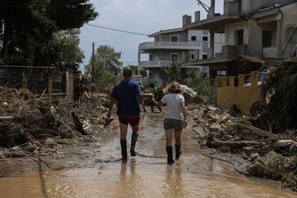 Εύβοια: Πέντε νεκροί από τις πλημμύρες - Εικόνες απόλυτης καταστροφής