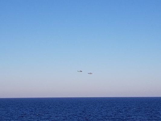 Κοινή αεροναυτική άσκηση Ελλάδας - ΗΠΑ, νότια της Κρήτης: Πολεμικά πλοία, ελικόπτερα και F-16