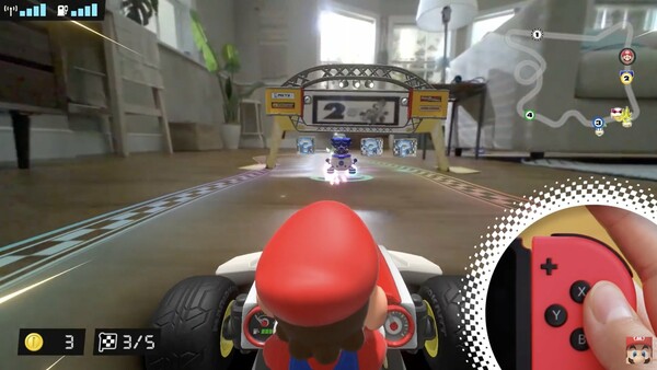 Nintendo: Αληθινά Mario Kart για ράλι μέσα στο σπίτι - Τηλεκατευθυνόμενα αυτοκινητάκια με AR