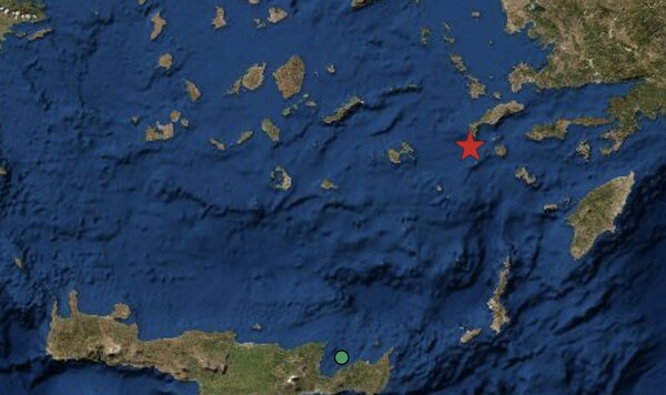 Σεισμός 5,2 Ρίχτερ ανοικτά της Νισύρου