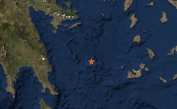 Σεισμός 5,2 Ρίχτερ ανοικτά της Ύδρας - Αισθητός στην Αθήνα