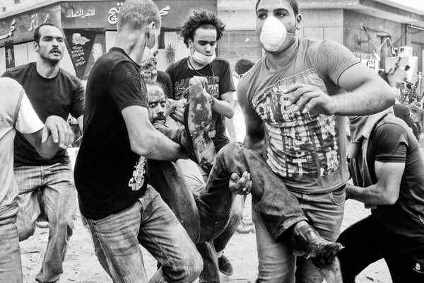 Στιγμιότυπα από τις συγκρούσεις στο Κάιρο