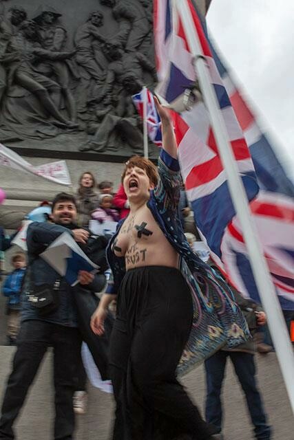 H ελληνίδα «FEMEN»