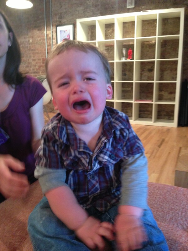 Να γιατί κλαίει ο γιος μου!