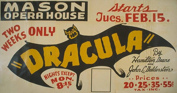 Οι αφίσες των ταινιών Dracula