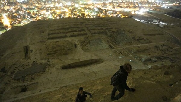 Aπίστευτες φωτογραφίες τραβηγμένες από την Πυραμίδα της Γκίζας