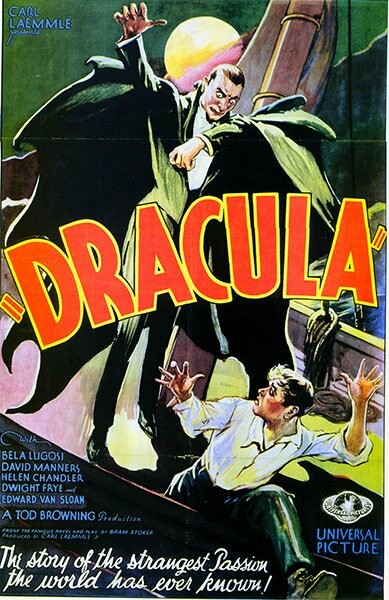Οι αφίσες των ταινιών Dracula