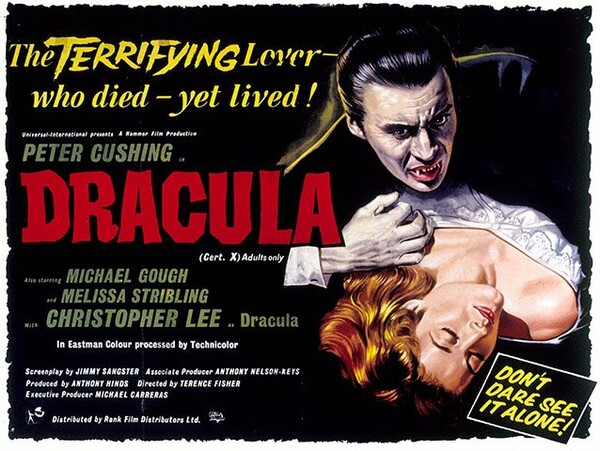 Οι αφίσες των ταινιών Dracula