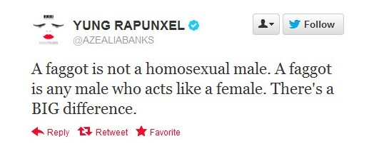 Κατακεραυνώνεται η Azealia Banks για ομοφοβικό σχόλιο στο Twitter