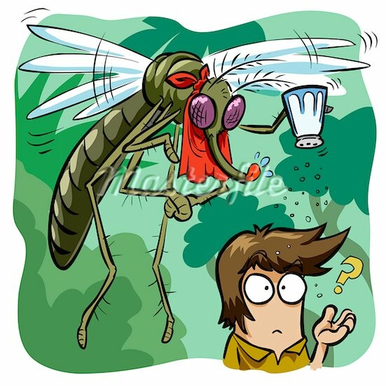 Μολυσμένο κουνούπι : Λαχνός ο κίνδυνος